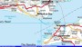 Map of Yarmouth & the Solent * 700 x 410 * (78KB)